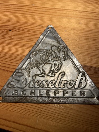 Dieselross schild original - schild,,