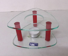 LEONARD Glas Stövchen Glasstövchen Rechaud Kannenwärmer unbenutzt