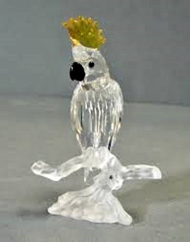 Swarovski kristall cockatoo - swarovski, "cockatoo"