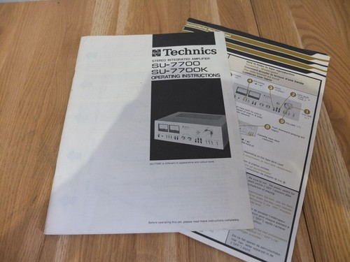 Technics 7700 - su,