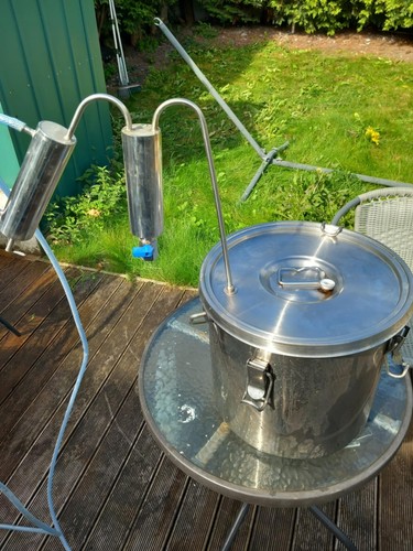 Edelstahl schnellkochtopf - 24,