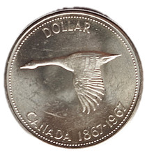 KANADA: 1 Dollar 1967