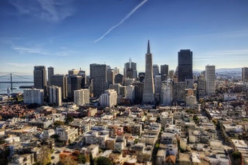 Wandbild san francisco - san,