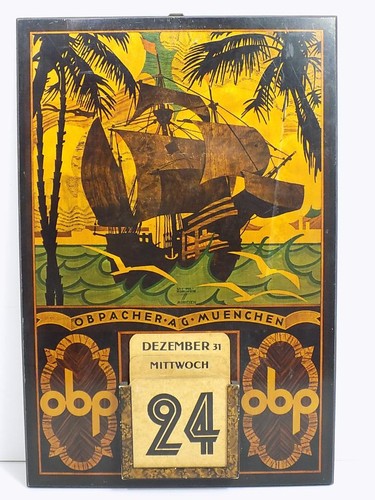 Original reklameschild ludwig - original,