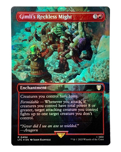 Mtg gimli reckless might - mtg,
