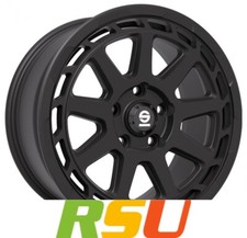 Sparco Gravel matt black 8x17"
