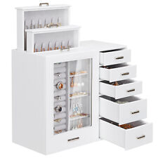 Schmuckkästchen Weiß SchmuckboxSchmuckkoffer Schmuckschatulle Kosmetikkoffer