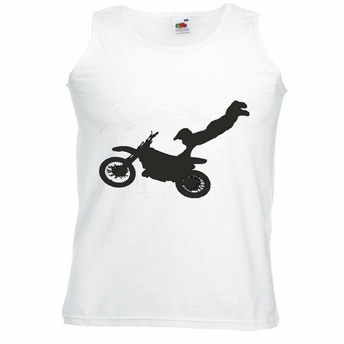 Tank top motocross silhouette - tank,
