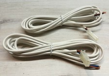 2x Kabel Lampen Verbindung Naber Triplo Lumica 12 Volt Halogen Dreieckleuchten