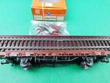 B04 Roco H0 Güterwagen 4378 A DB Rungenwagen AC OVP TOP