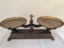 Antike balkenwaage kg - 5,