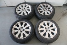 4 x DAIHATSU MATERIA ALUFELGEN + 185/55R15 M+S WINTERREIFEN NR. 1021A