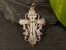 Silber Anhänger Kreuz Glaube