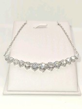 925 STERLING SILBER WEISSGOLD