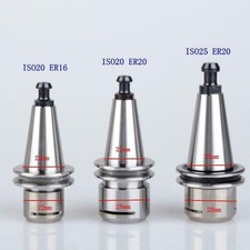 Silberfarben ISO20 ER20 Halter mit ISO High Speed für CNC Werkzeughalter