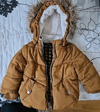 Name It Winterjacke Jungen Gr. 86  Braun