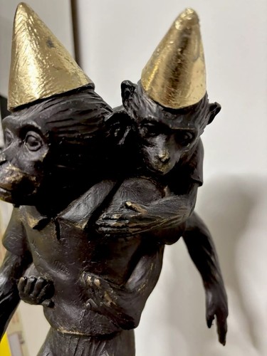 Zirkus affe auf hochrad - hochrad, objekt