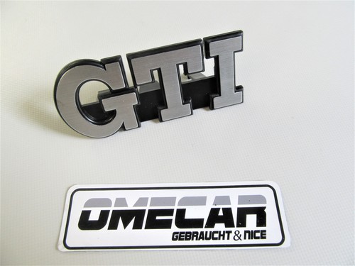 Gti schriftzug emblem - schriftzug,