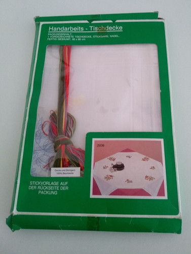 Handarbeits tischdecke x - tischdecke,