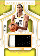 2024-25 Panini NT NBA No. RM-CWI Cody Williams Rookie Patch Gold 8/25