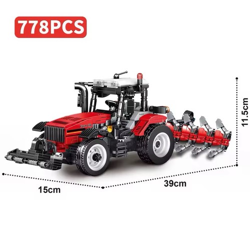 Klemmbausteine traktor mit - klemmbausteine,