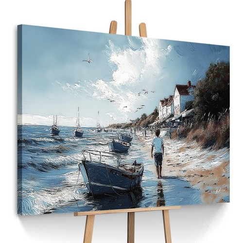 Leinwand bild strand - bild,