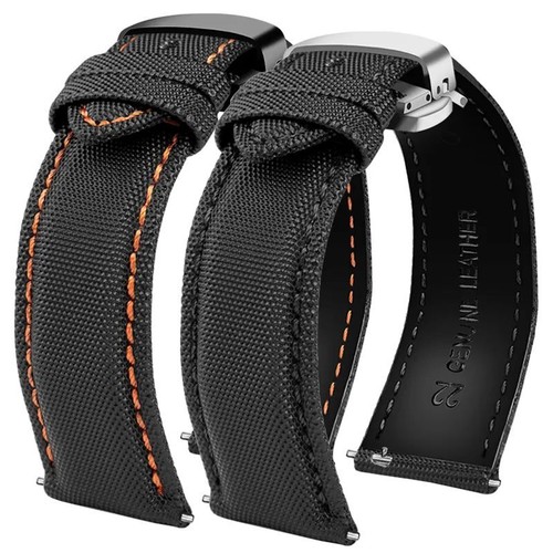 Kohlefaser nylon uhrenarmband - kohlefaser,