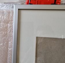 6 Premium Aluminium-Rahmen in Silber matt  59,4 x 84 cm, neuwertig