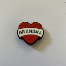 Schuhstecker Shoe Charms für Clogs/Crocs Schuhpin Grandma Großmutter Oma Liebe