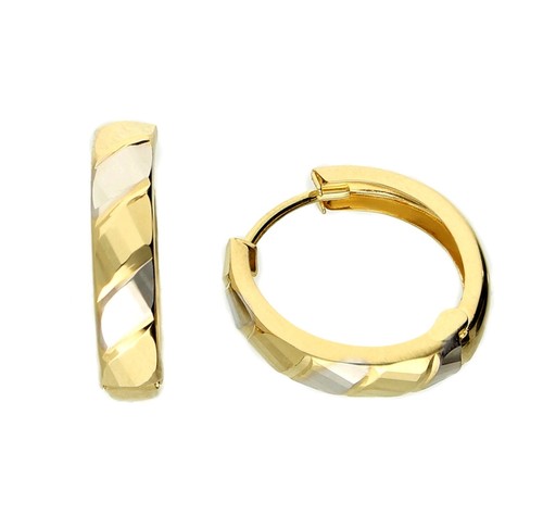Edle 585 gold creolen - edle,