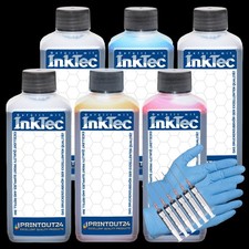 6x100ml InkTec® Drucker