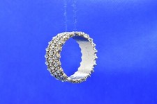 NEU S/M verkrusteter Ring