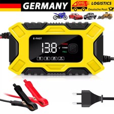 Auto Intelligentes Batterieladegerät Impuls Reparatur Erhaltungsladegerät 12V 6A
