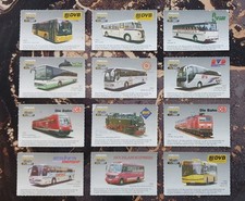 DVB Verbund Sammelmotiv 2007 komplett - Dresdner Verkehrsbetriebe Monatskarte