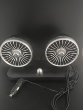 Auto Ventilator Doppellüfter  12 Volt KFZ Zigarettenanzünder NEU