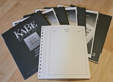 KABE Blankoblätter Germany Deutschland Allemagne KABL23A, 78 Blätter neuwertig