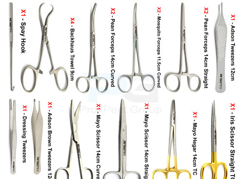 Veterinary spay kit kleintier - veterinary,