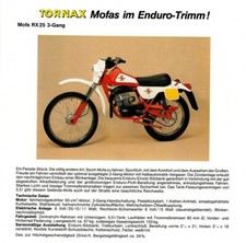 P + TORNAX Mofa RX25 3-Gang +