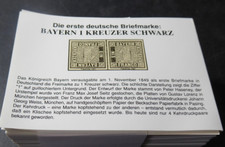 Bayern Einser im Kehrdruck, engros Bestand mit 100 gummierten Faksimile Drucken