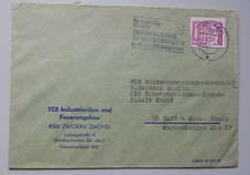 1240/ DDR Brief, VEB Industrieofen- und Feuerungsbau Zwickau 1982