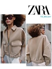 Zara jacke bomber virale - zara,