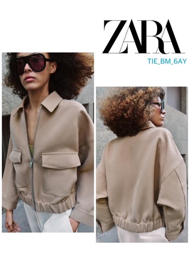 Zara jacke bomber virale - zara,