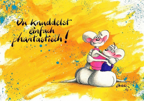 Diddl postkarte 48c - diddl, #