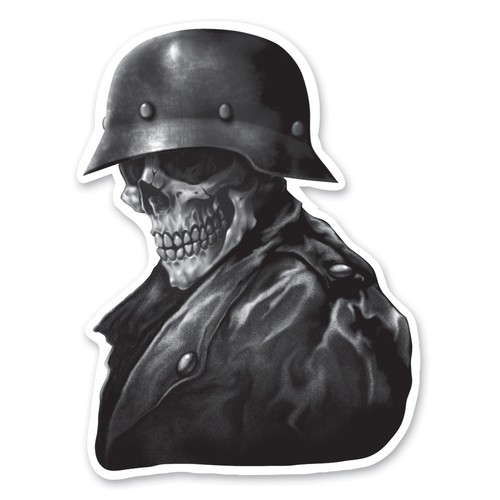 Aufkleber biker from hell - from,