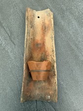 Antiker dachziegel mit - antiker,