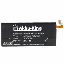 Akku 3000mAh-Li-Polymer für LG Q6 M700A M700AN M700DSK M700N - ersetzt BL-T33