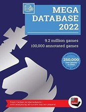 Mega Database 2022: 9,2 Mio. Schachpartien, über 100.000 Buch Chess-Base