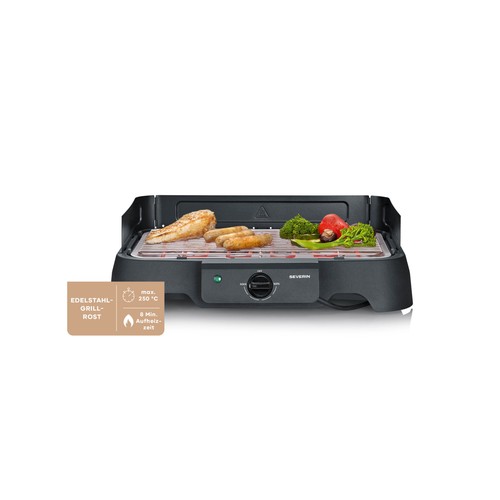Severin elektrogrill edelstahl - elektrogrill,