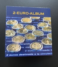 Leuchtturm Numis Ringbinder 2 Euro Gedenkmünzen / neutral / o. Inhalt no. 363159