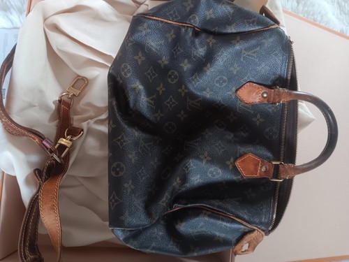 Louis vuitton speedy braun - speedy, 35